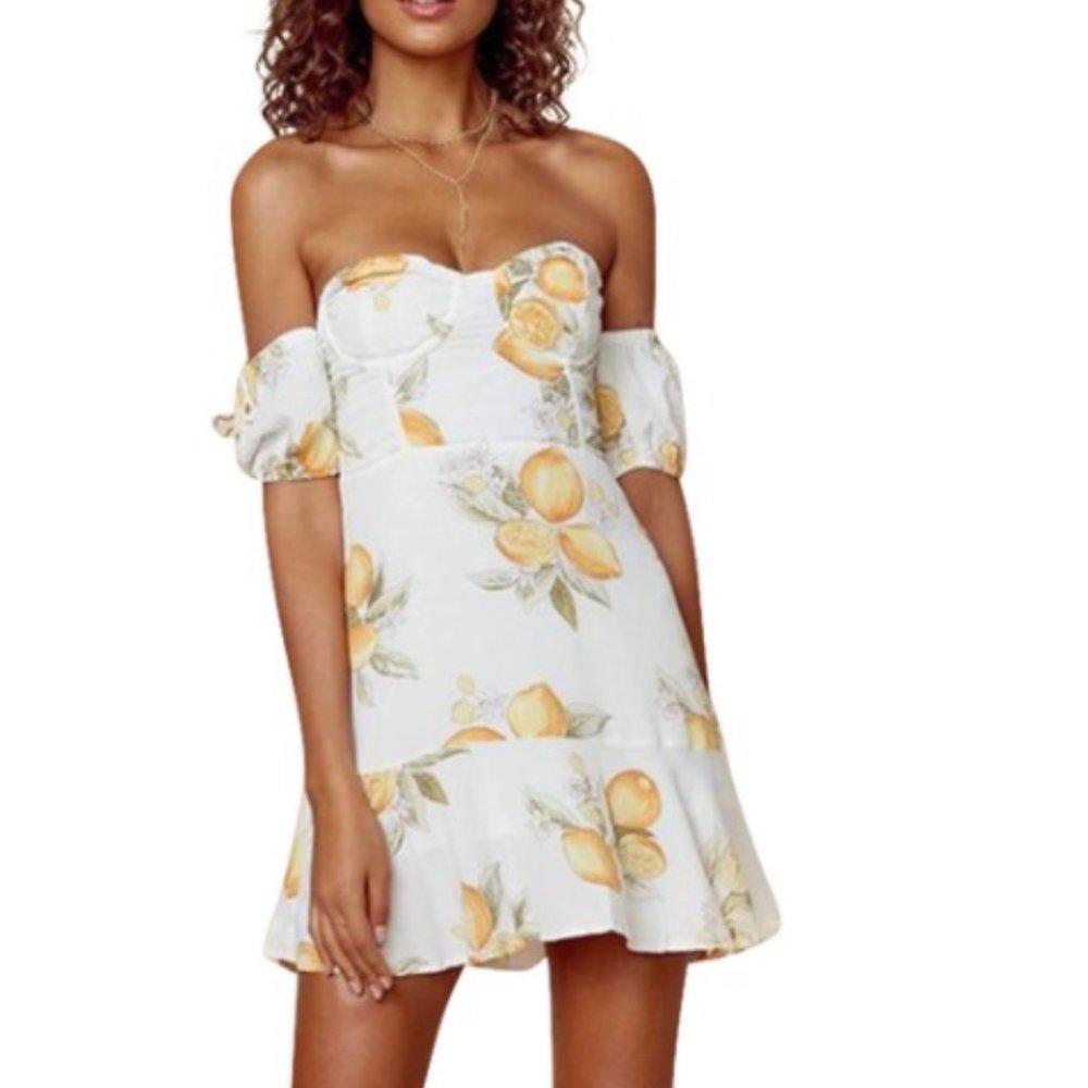 COPY - For Love & Lemons Off-shoulder dress - S